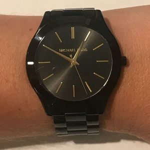 💥Sale💥 Michael Kors Black Large Face Watch